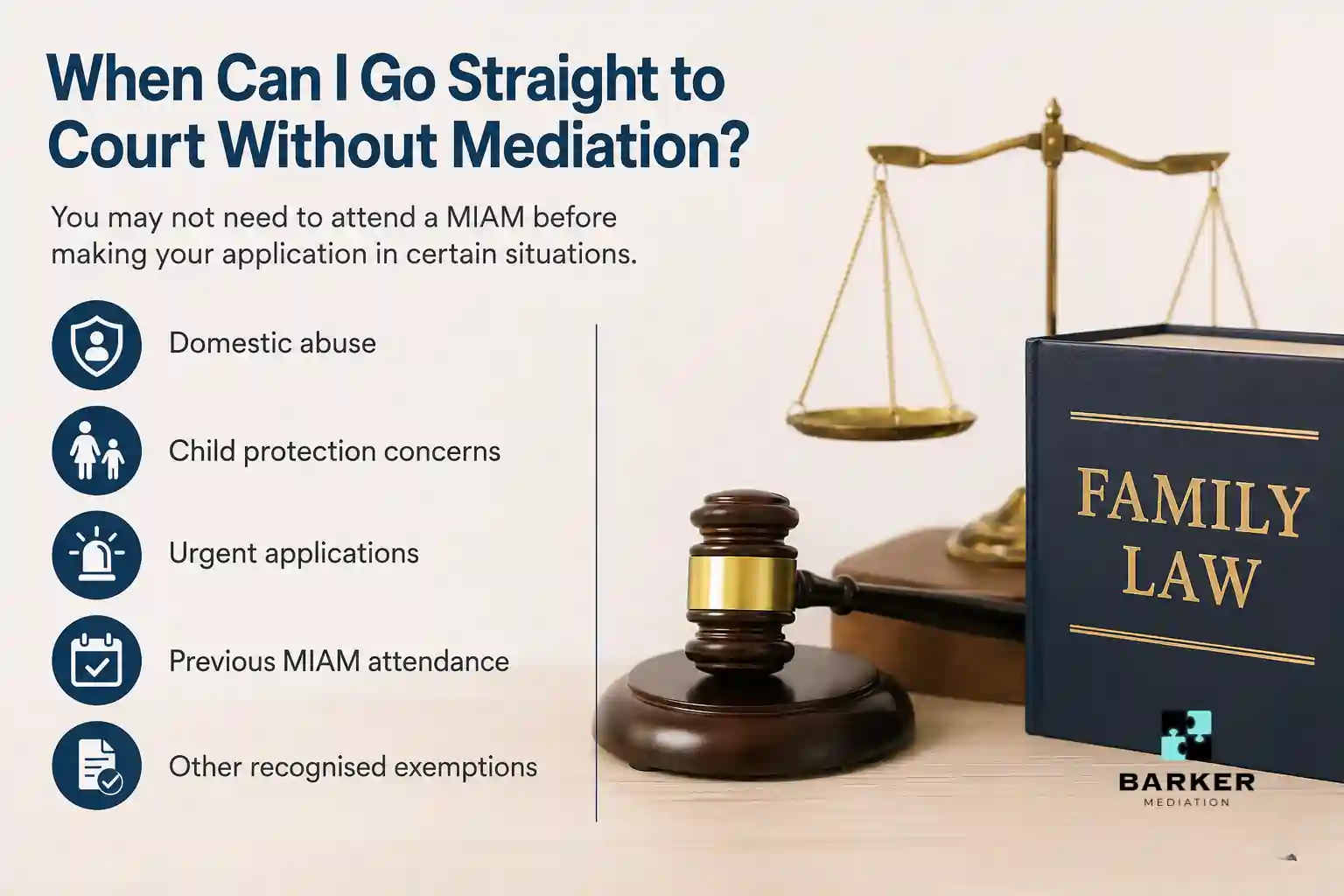 When Can I Go Straight to Court Without Mediation Workington?
